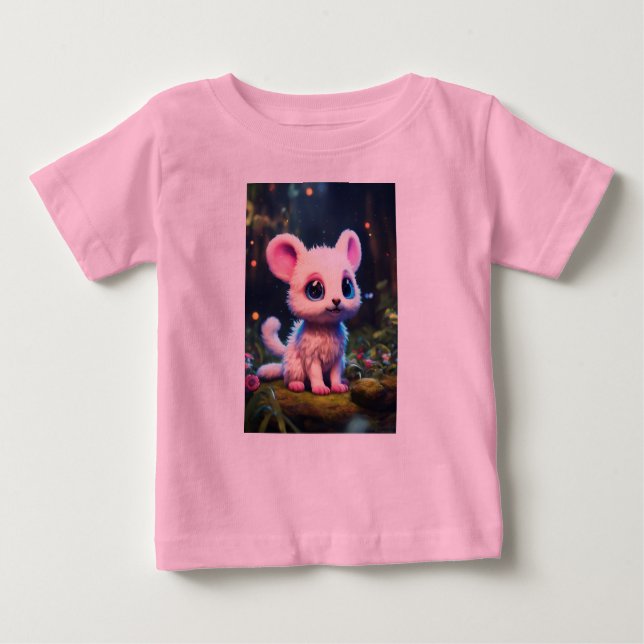 Camiseta Para Bebê Dragão Chinês - Embrace Power, Wisdom, e (Frente)