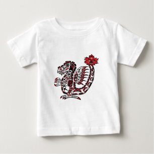 Camiseta Para Bebê Dragão da costa oeste