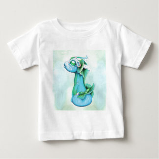 Camiseta Para Bebê Dragão de água Bitty