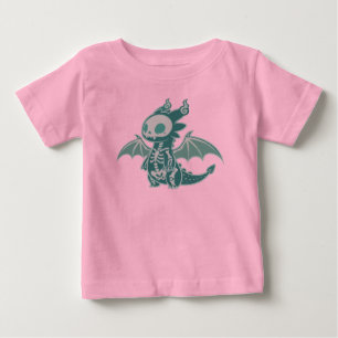 Camiseta Para Bebê Dragão Fantasma