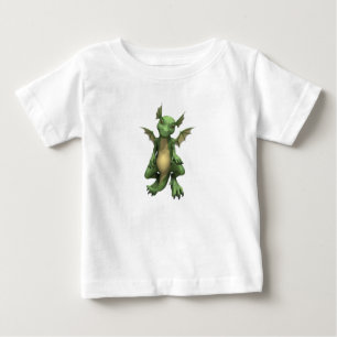 Camiseta Para Bebê Dragão Pequeno
