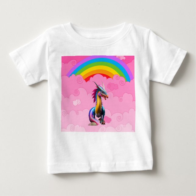 Camiseta Para Bebê Dragões Cujos (Frente)
