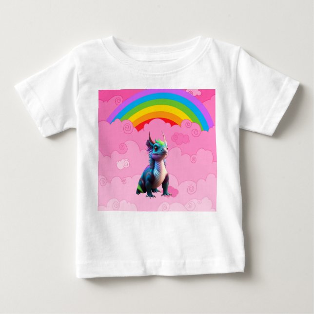 Camiseta Para Bebê Dragões Cujos (Frente)