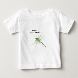 Camiseta Para Bebê Dragonfly