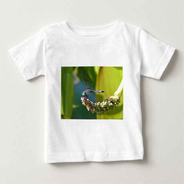 Camiseta Para Bebê Dragonfly de olhos lacrimejados (Frente)