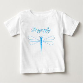 Camiseta Para Bebê Dragonfly - White Baby Fine Jersey T Shirt