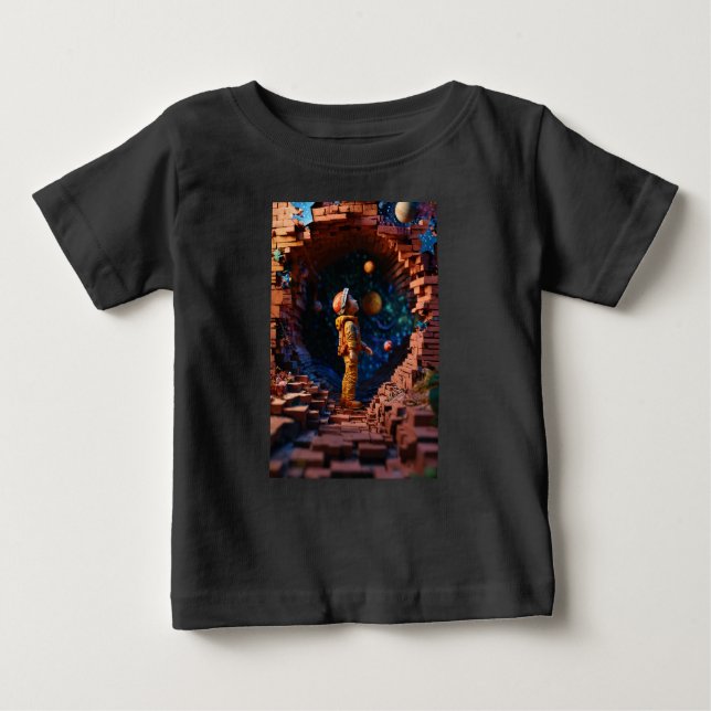 Camiseta Para Bebê "Dream Baby shirt Tattoo Design (Frente)