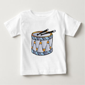 Camiseta Para Bebê drums