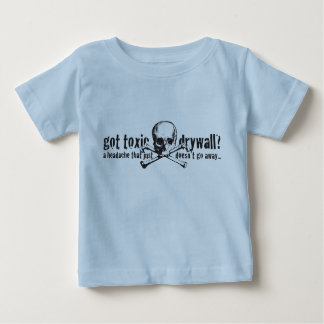 Camiseta Para Bebê Drywall tóxico obtido?