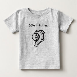Camiseta Para Bebê DSMr no treinamento