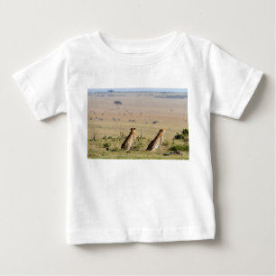 Camiseta Para Bebê Duas chitas no olhar