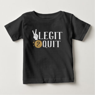 Camiseta Para Bebê Duas Legendas para Sair do Segundo Aniversário