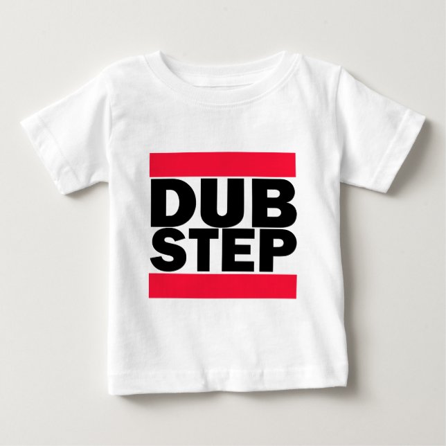Camiseta Para Bebê Dubstep (Frente)