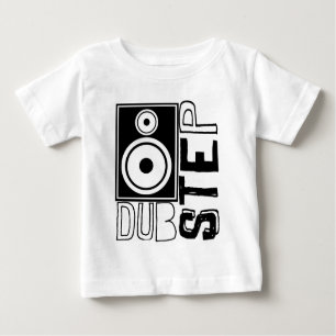 Camiseta Para Bebê Dubstep Loudspeaker c