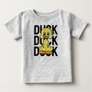 Camiseta Para Bebê Duck baby T-Shirt