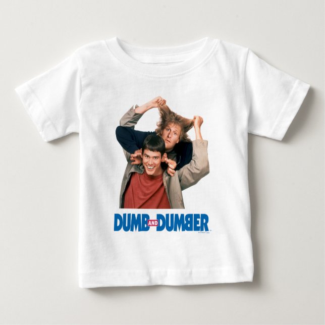 Camiseta Para Bebê Dumb e Dumber | Lloyd e Harry (Frente)