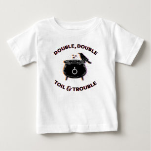 Camiseta Para Bebê Dupla Tela e Problemas Bebê - Camiseta Superior