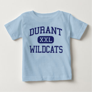 Camiseta Para Bebê Durant - Wildcats - segundo grau - Durant Iowa