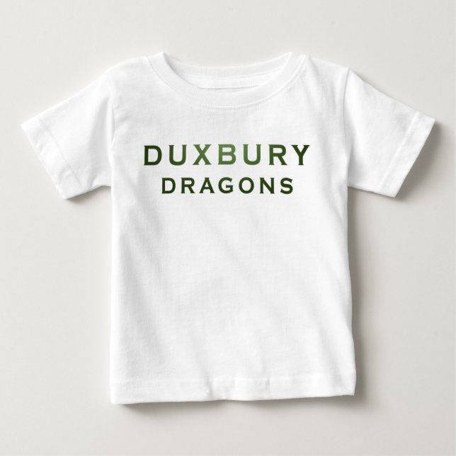 Camiseta Para Bebê Duxbury Dragons Baby (Frente)