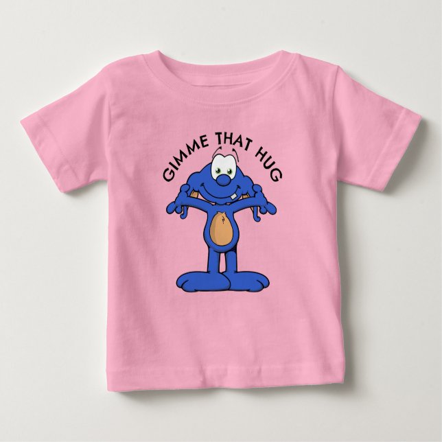Camiseta Para Bebê Dweblinks (Frente)
