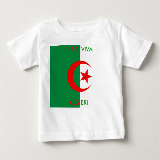 Camiseta Para Bebê dz, 1.2.3., ALG, VIVA, ERI