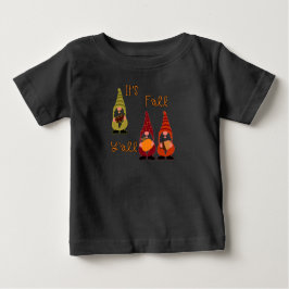 Camiseta Para Bebê É a árvore do outono de vocês, Pumpkin Gnomo
