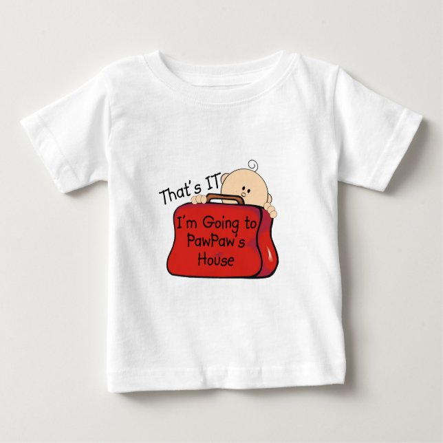 Camiseta Para Bebê É a PawPaw (Frente)