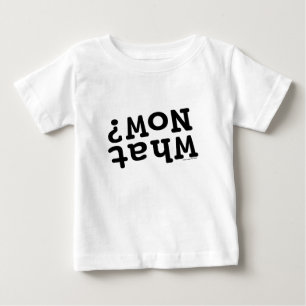 Camiseta Para Bebê E Agora?