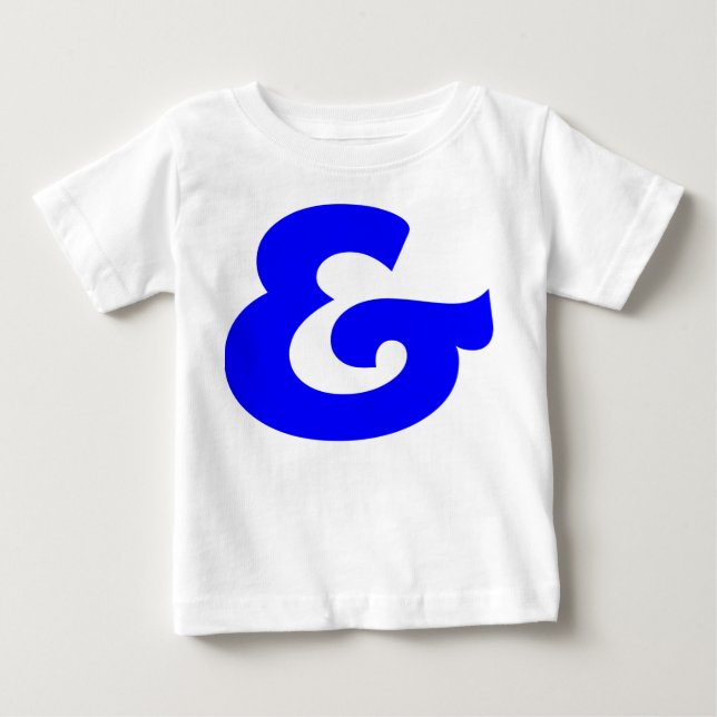 Camiseta Para Bebê E comercial (Frente)