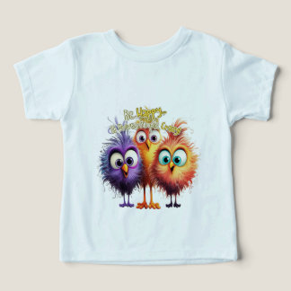 Camiseta para bebê e criança pequena 