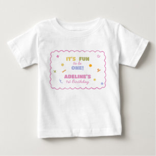 Camiseta Para Bebê É Divertido Ser Uma Listra
