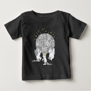 Camiseta Para Bebê E eles rugiram seus rugidos terríveis!