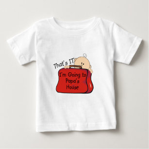 Camiseta Para Bebê É isso, papai