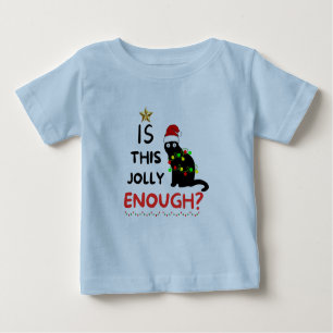 Camiseta Para Bebê É Jolly O Suficiente, Gralha De Natal?