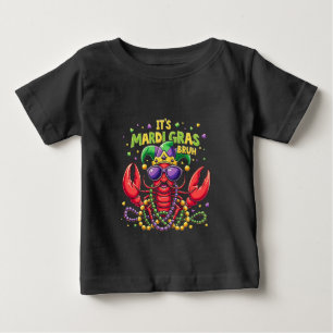 Camiseta Para Bebê É Mardi Gras Bruh Engraçado Shrimp Nova Orleans
