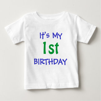 Camiseta Para Bebê É meu ANIVERSÁRIO