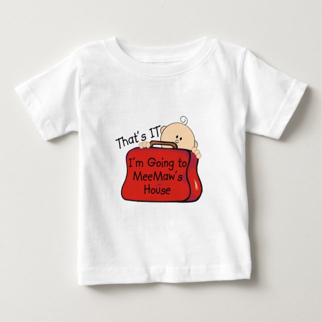 Camiseta Para Bebê É o MeeMaw (Frente)