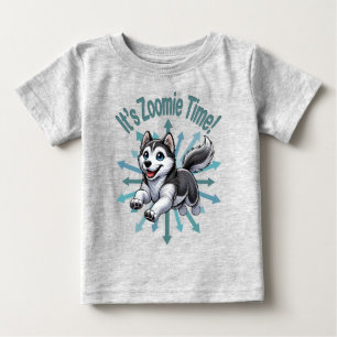 Camiseta Para Bebê É o Rouco do Tempo Zoomie