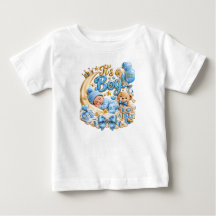 É um Anúncio de Bebê Menino