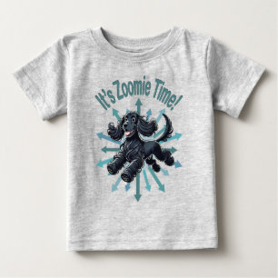 Camiseta Para Bebê É Zoomie Time Cocker Spaniel
