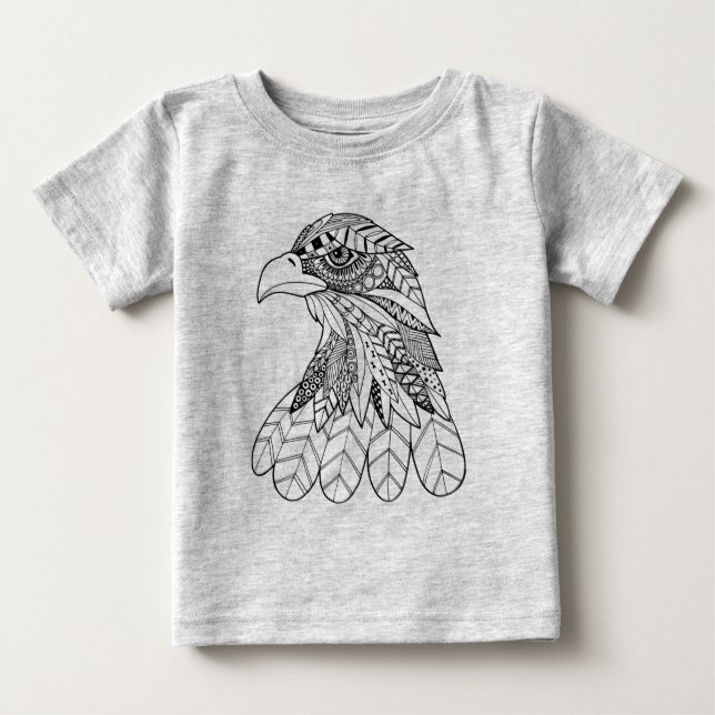 Camiseta Para Bebê Eagle inspirado (Frente)