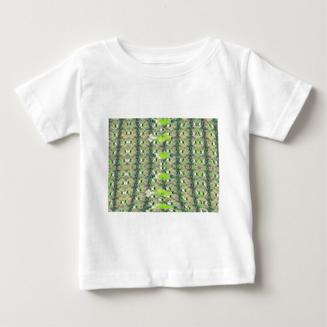 Camiseta Para Bebê Eco Africa Motif - Arte Africana Inspirada na Natu (Frente)