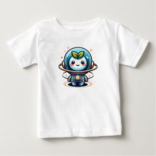 Camiseta Para Bebê Eco-Astronauta