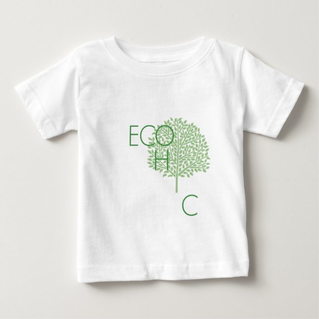 Camiseta Para Bebê eco-chic (Frente)