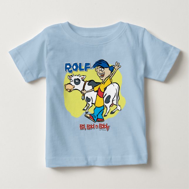 Camiseta Para Bebê Ed, Edd, n' Eddy Rolf Character Graphic (Frente)