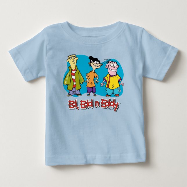 Camiseta Para Bebê Ed, Edd, n Eddy Smiling (Frente)