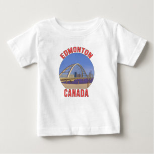 Camiseta Para Bebê Edmonton Alberta Canada