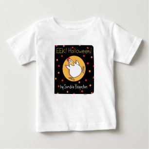 Camiseta Para Bebê EEK! HALLOWEEN! COBRIR do LIVRO Sandra Boynton