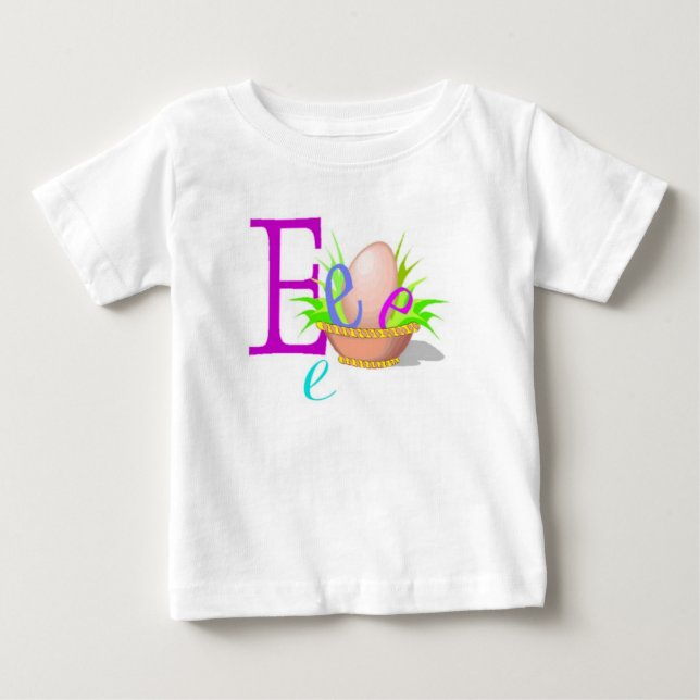 Camiseta Para Bebê Egg Baby T- Shirt (Frente)