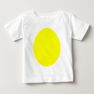 Camiseta Para Bebê Egg o jGibney amarelo contínuo os presentes de